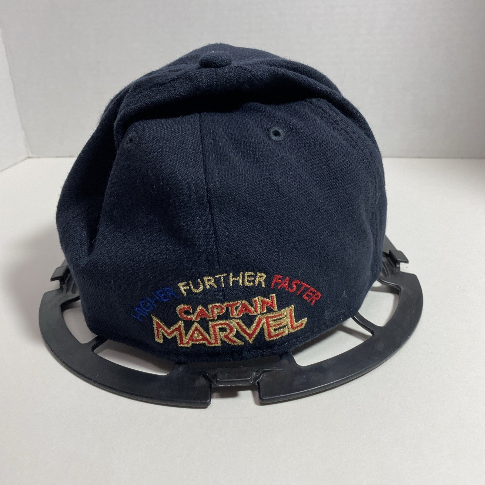 New Era 39Thirty Captain Marvel Studios 10 Years Hat Fitted One Size Stretch MCU