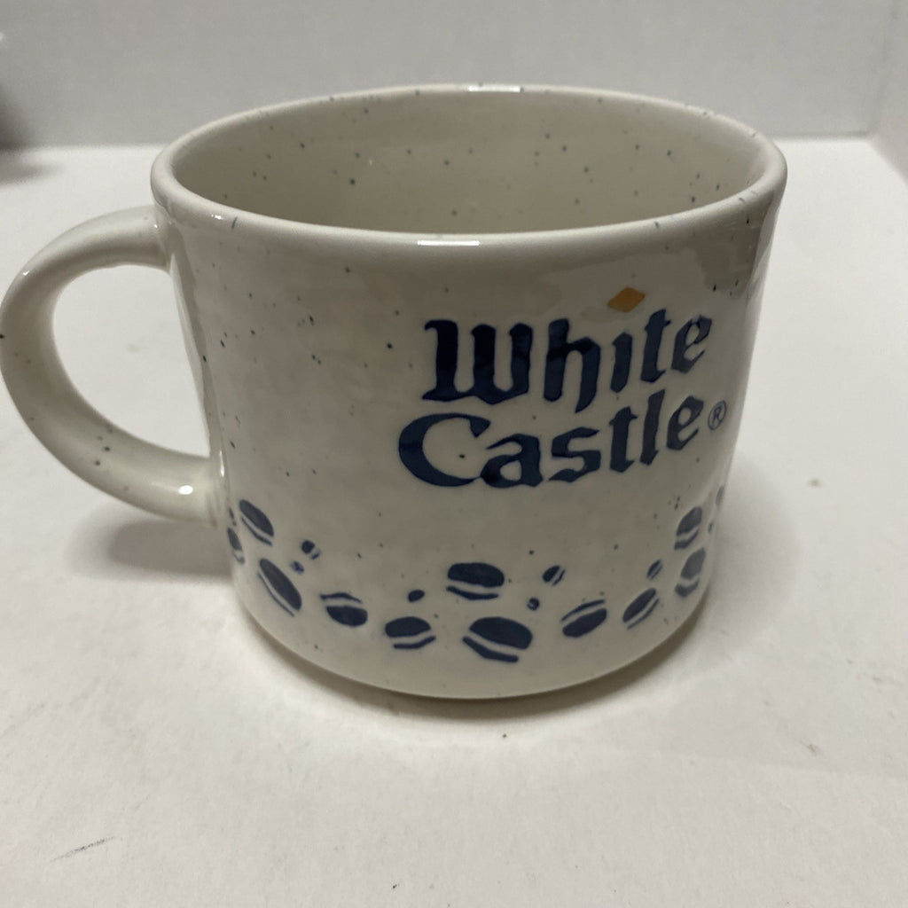 White Castle Hamburger Textured White Slider Mug 2019
