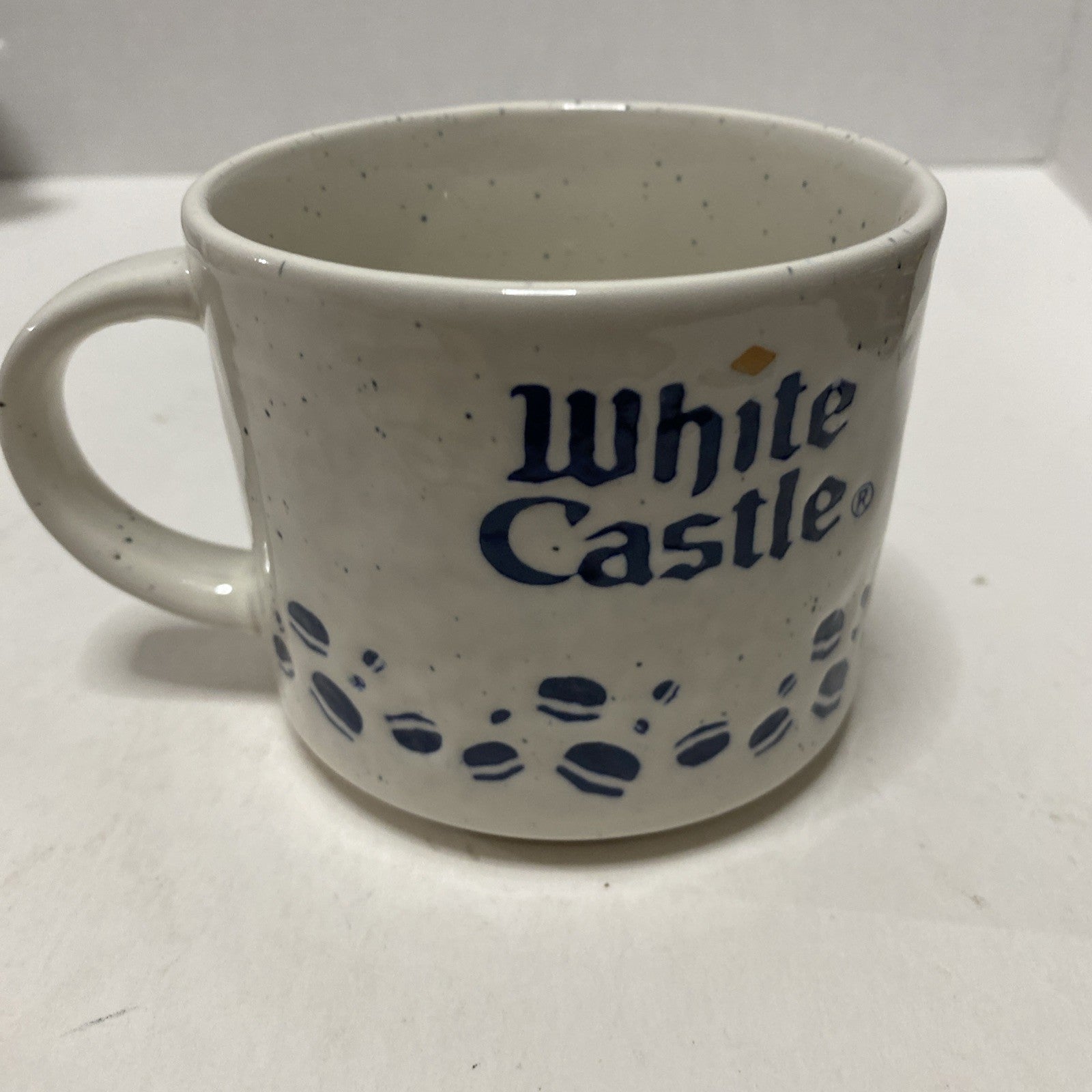 White Castle Hamburger Textured White Slider Mug 2019