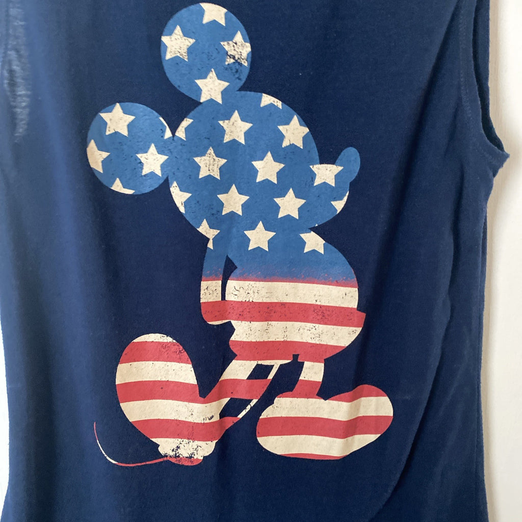 Disney Mickey Mouse patriotic tank top women’s size small