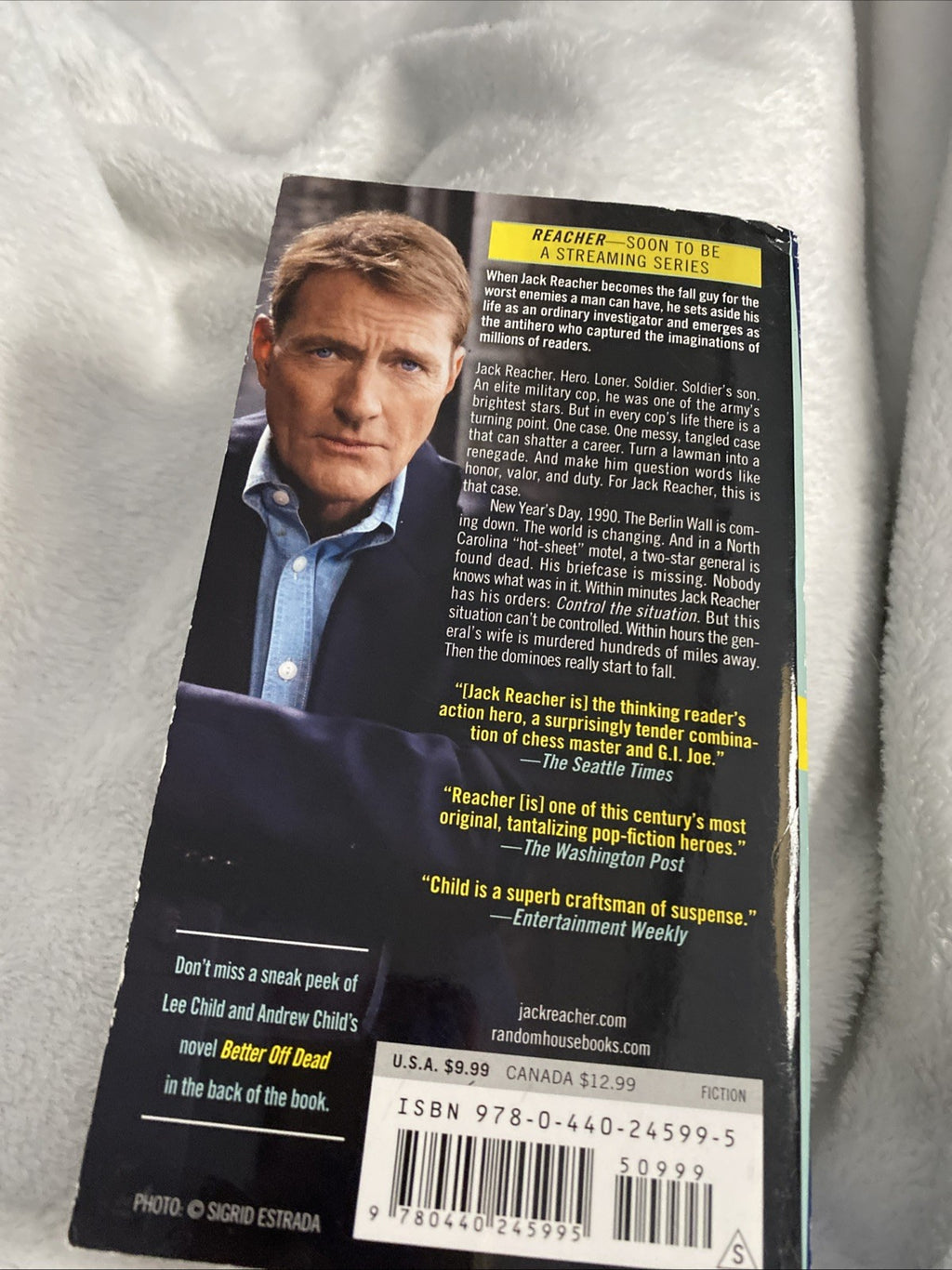 The Enemy (Jack Reacher #8)- Paperback By Lee Child