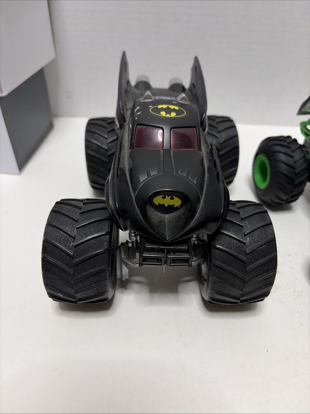 Hot Wheels Monster Jam Trucks Lot Of 2. 4”x7”. See Pic Batman And Grave Digger
