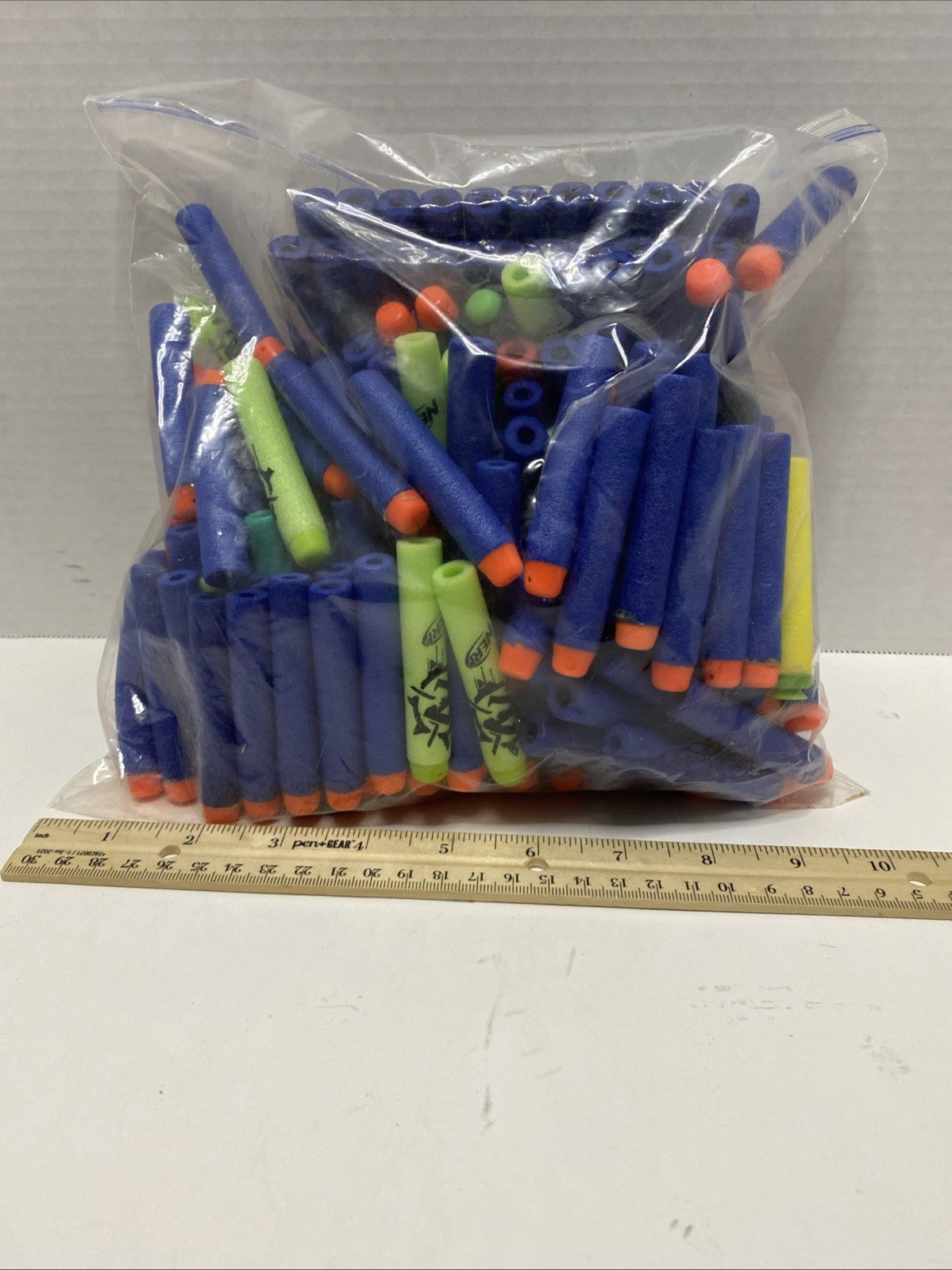 Nerf Gun Ammo Lot Assorted Used Foam Bullets Piece Lot