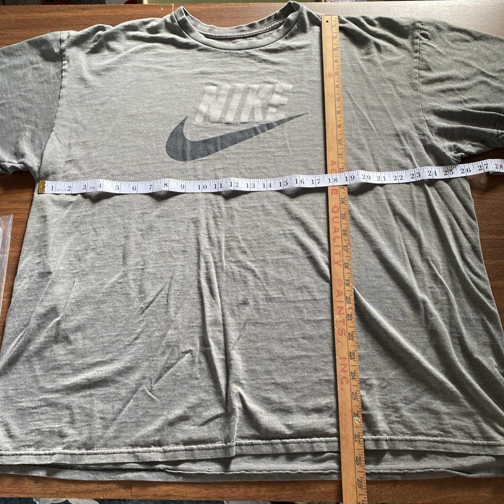 Nike Men's T-Shirt Athletic Logo Swoosh Printed Active Short Sleeve Tee XXL