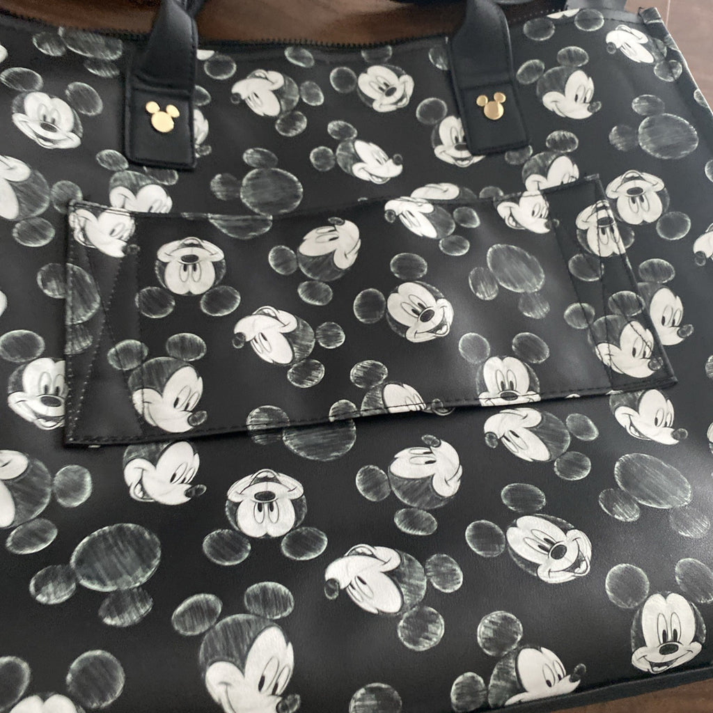 Disney Mickey Mouse shoulder tote bag 14” x 18”