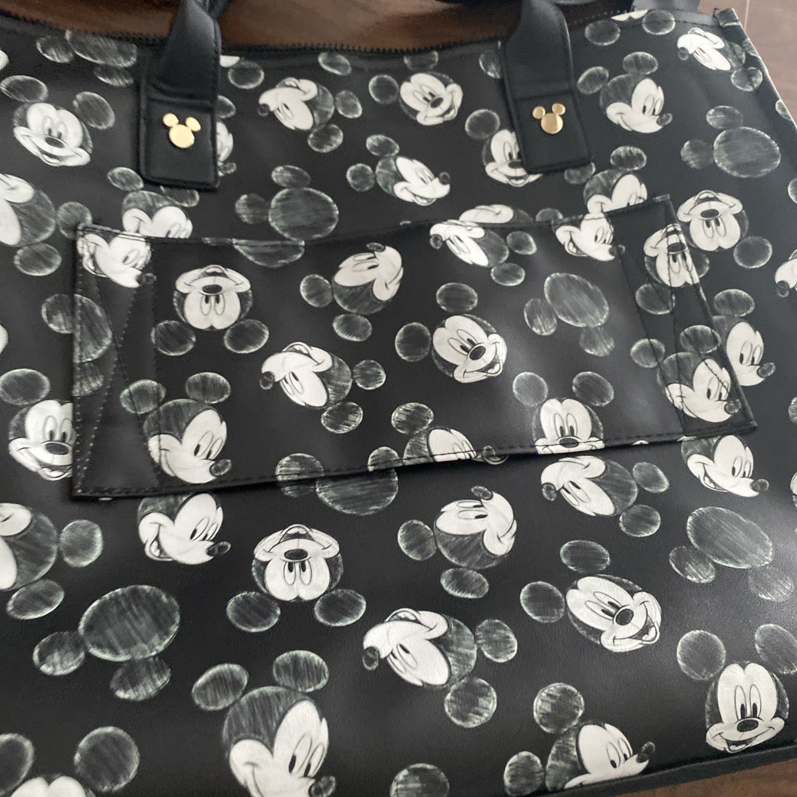 Disney Mickey Mouse shoulder tote bag 14” x 18”