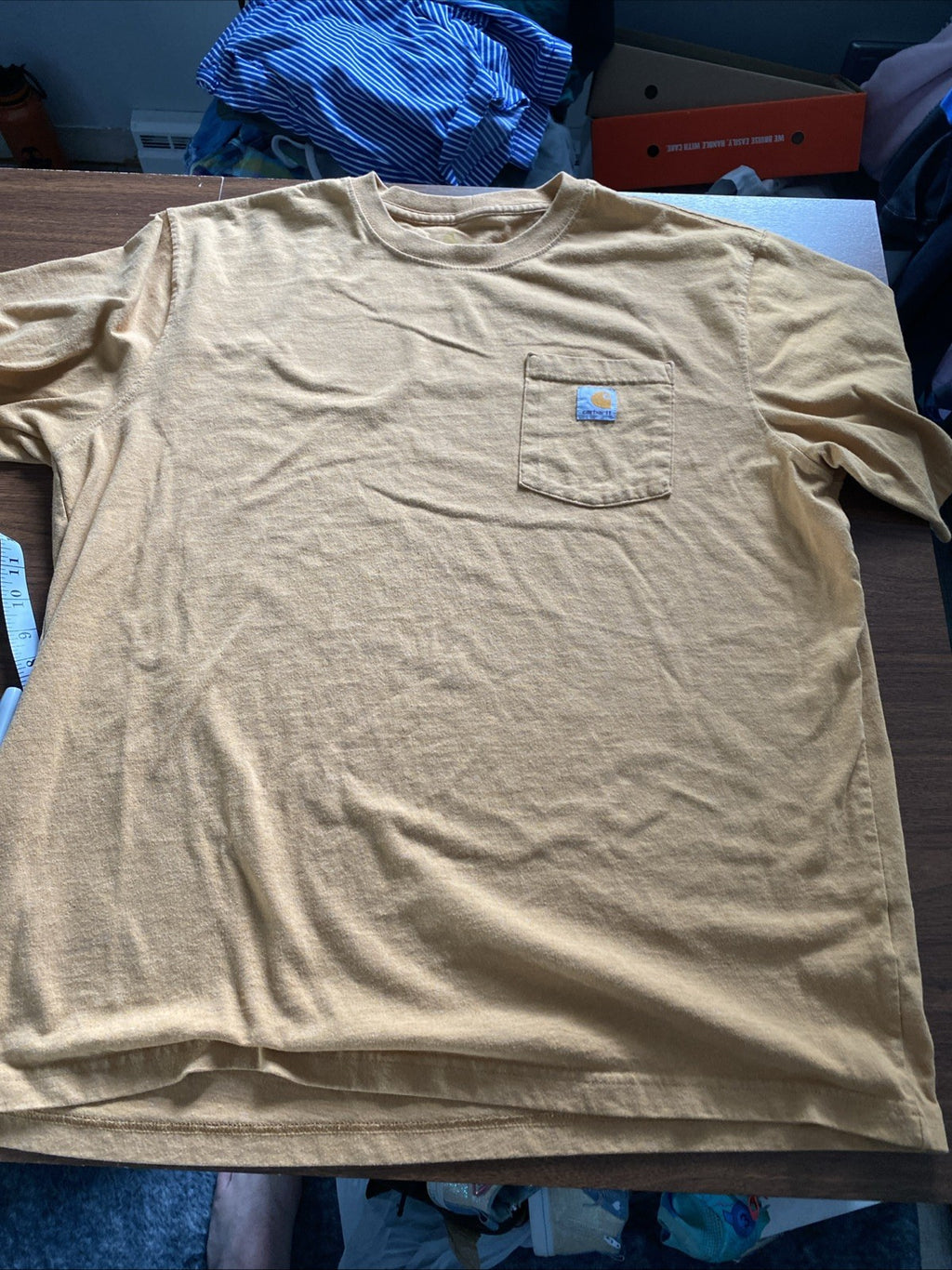 Carhartt Original Fit Short Sleeve Shirt Men's XL Pocket Workwear