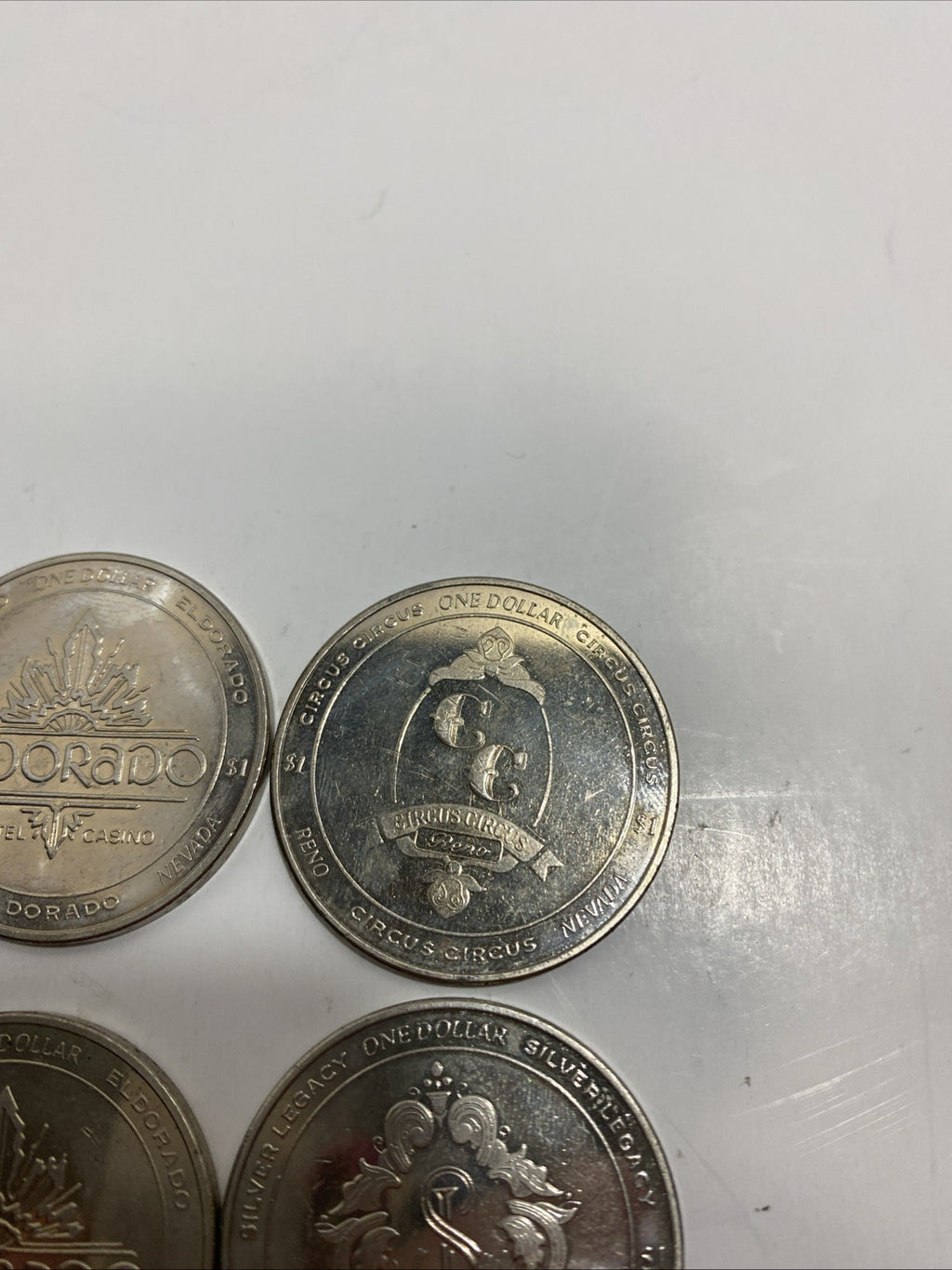 American Bowling Congress Tournament Reno, NV 6 Casino Tokens 1998 Without Box