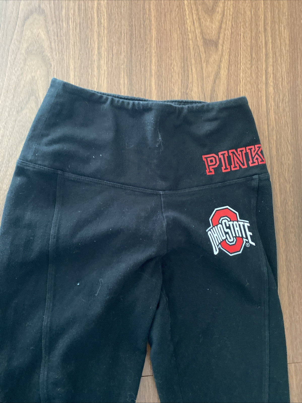 Victoria’s Secret/pink Ohio State university buckeyes XS women’s yoga pants