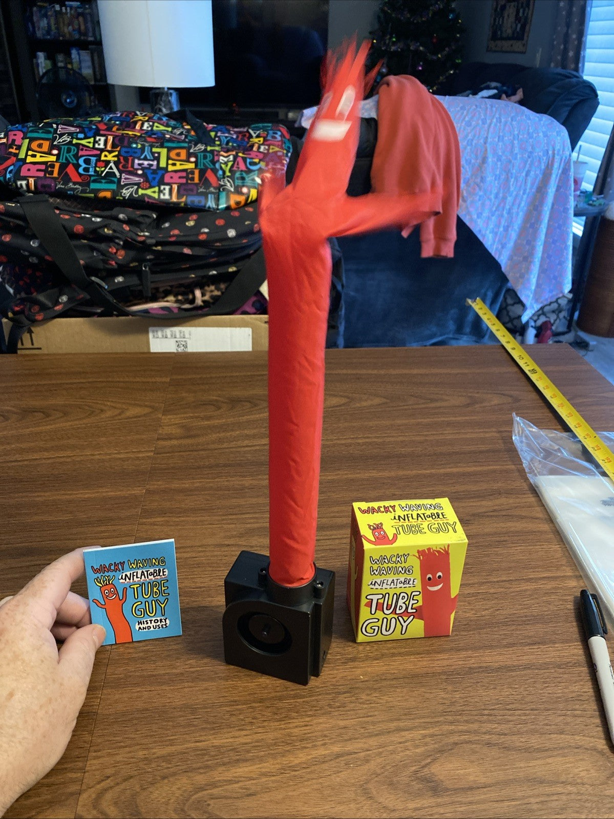 Wacky Waving Inflatable Tube Guy: (The - Paperback, by Riordan Conor - Good