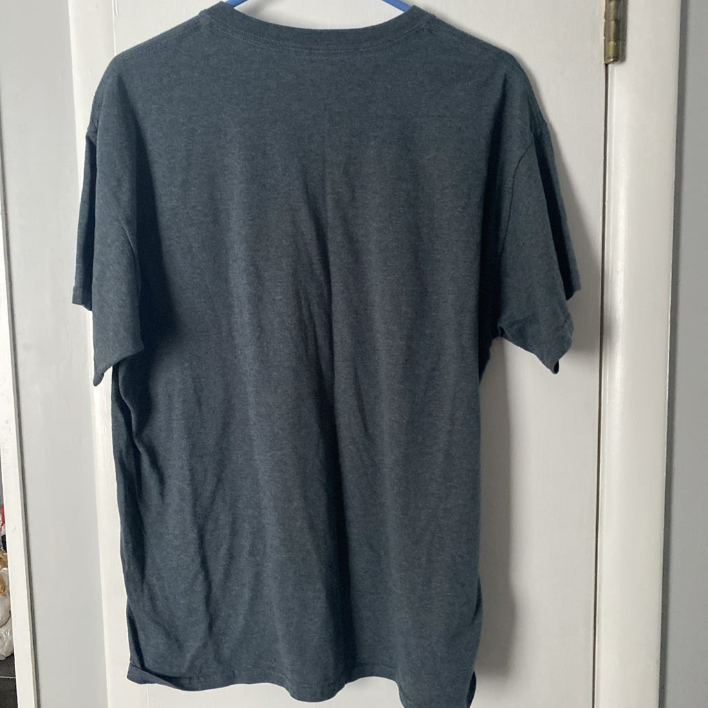 MARVEL Comics Men's Med  charcoal gray graphic period table t-shirt tee I-002