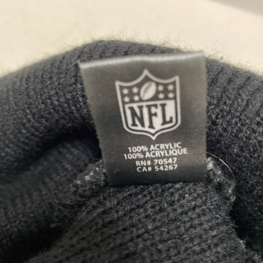 Pittsburgh Steelers New Era Sideline Sport Knit Hat Graphite - PomPom