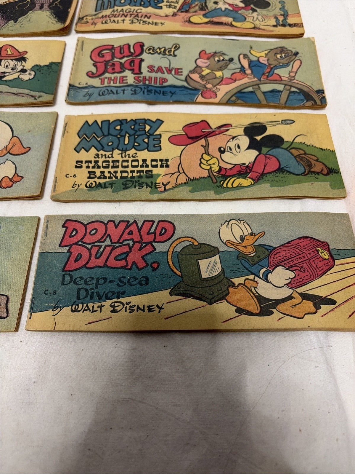 WHEATIES CEREAL PREMIUM MINI GIVEAWAY PROMO SET C MICKEY MOUSE 1 2 3 4 5 6 7 8