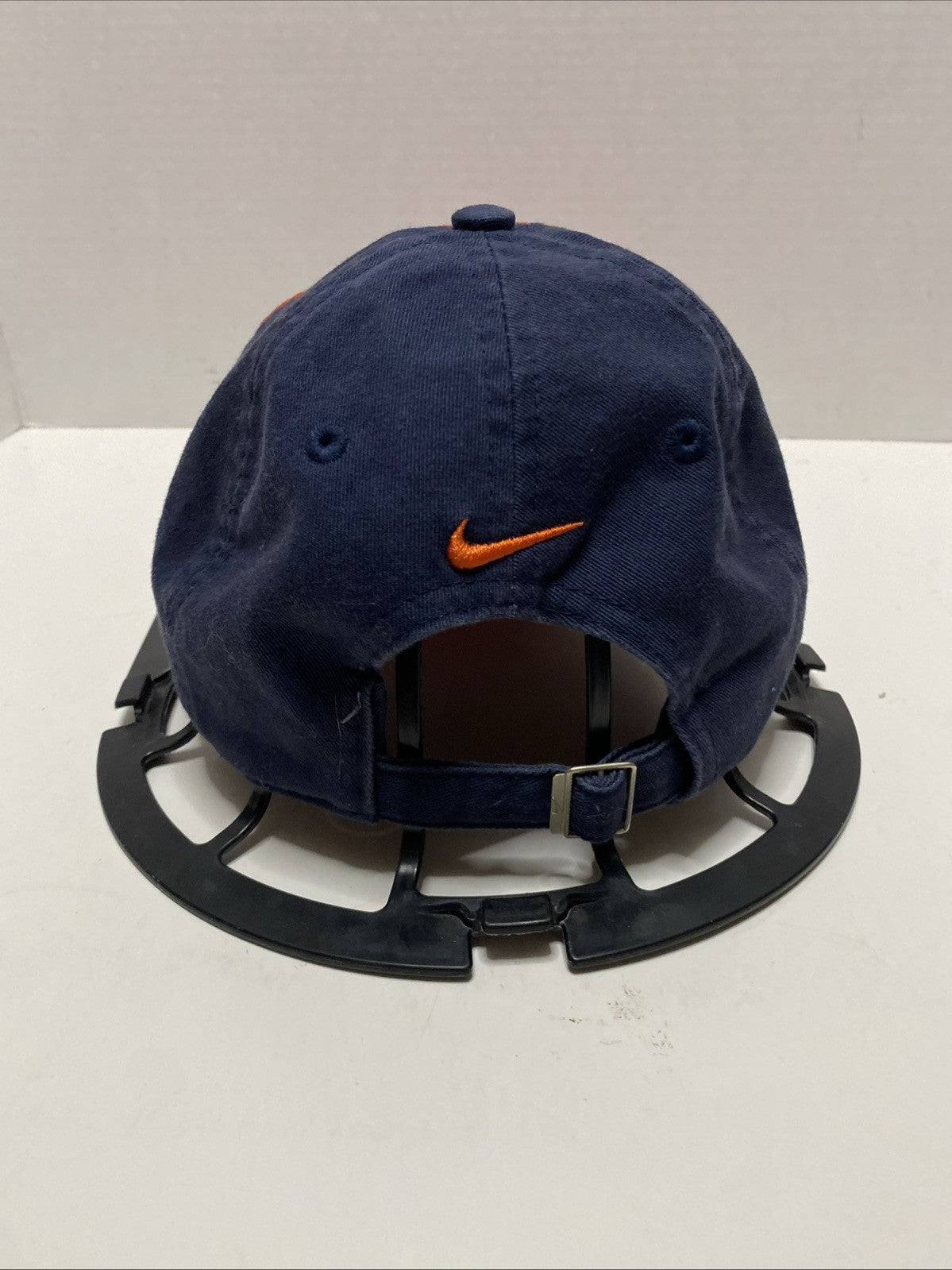 Illinois Fighting Illini Slouch Hat Jean Washed Buckle Back 2-Tone
