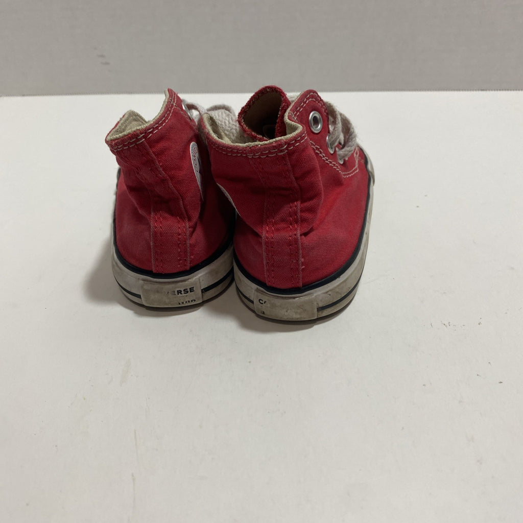 Converse Kids Chuck Taylor All Star High Top Shoes Red Size 7