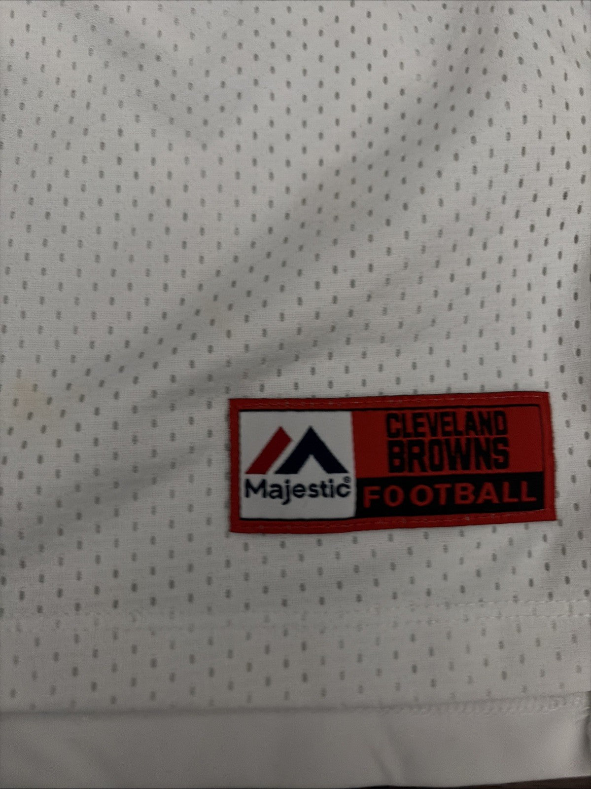 Women’s Majestic Medium Cleveland Brown Football Jersey