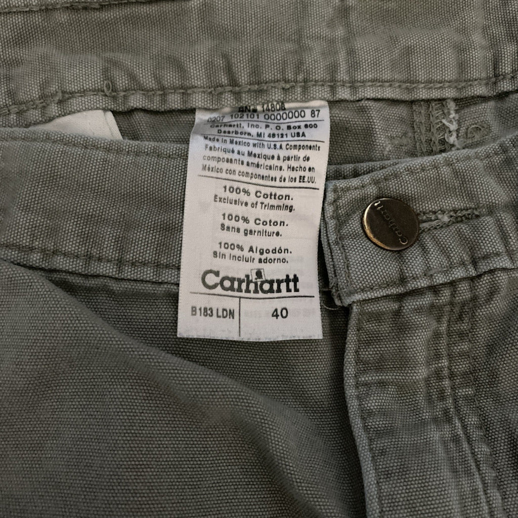 Carhartt Men's Relaxed Fit Cargo Shorts Size 40 Inseam 9" 102514-232 Free Ship ✨