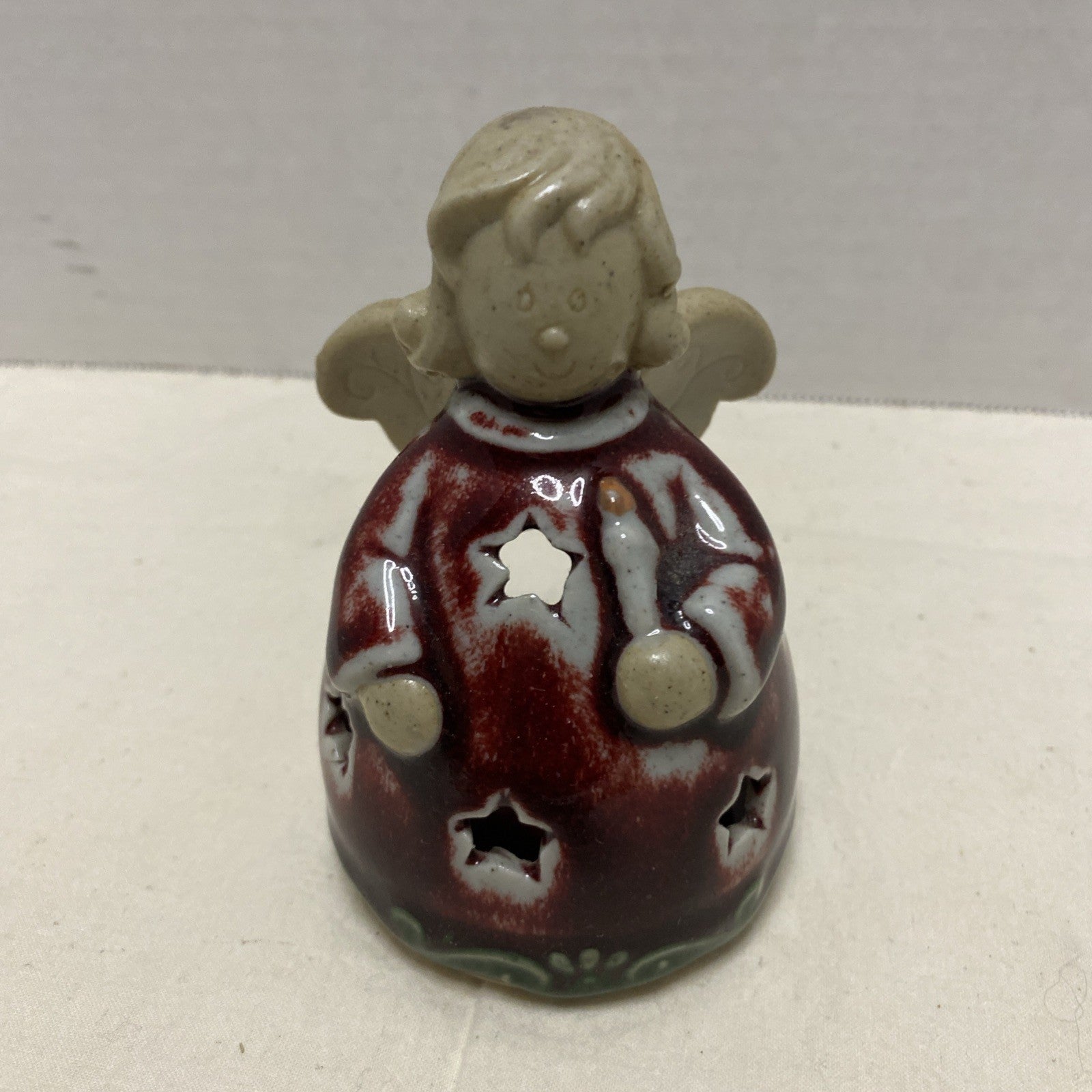 Angel Tealight -pottery