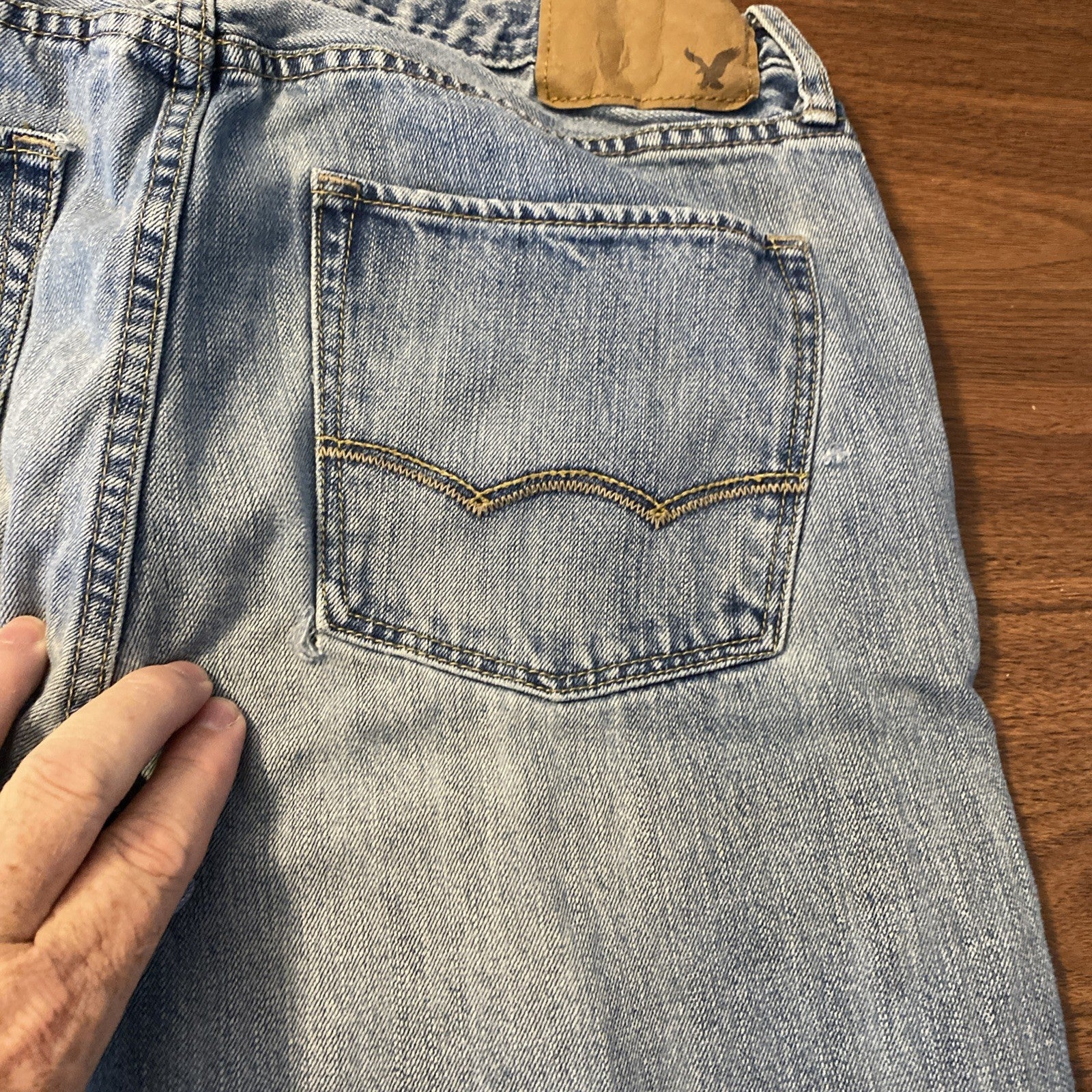 American Eagle jeans low rise boot 30x34