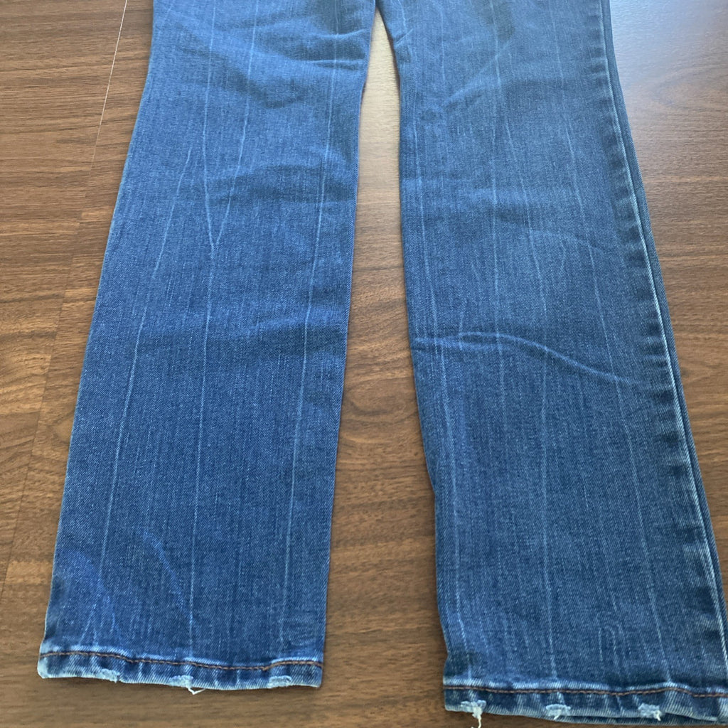 Old Navy Jeans Womens Size 6 Pop Icon Skinny Mid-Rise Blue Denim Waist 30