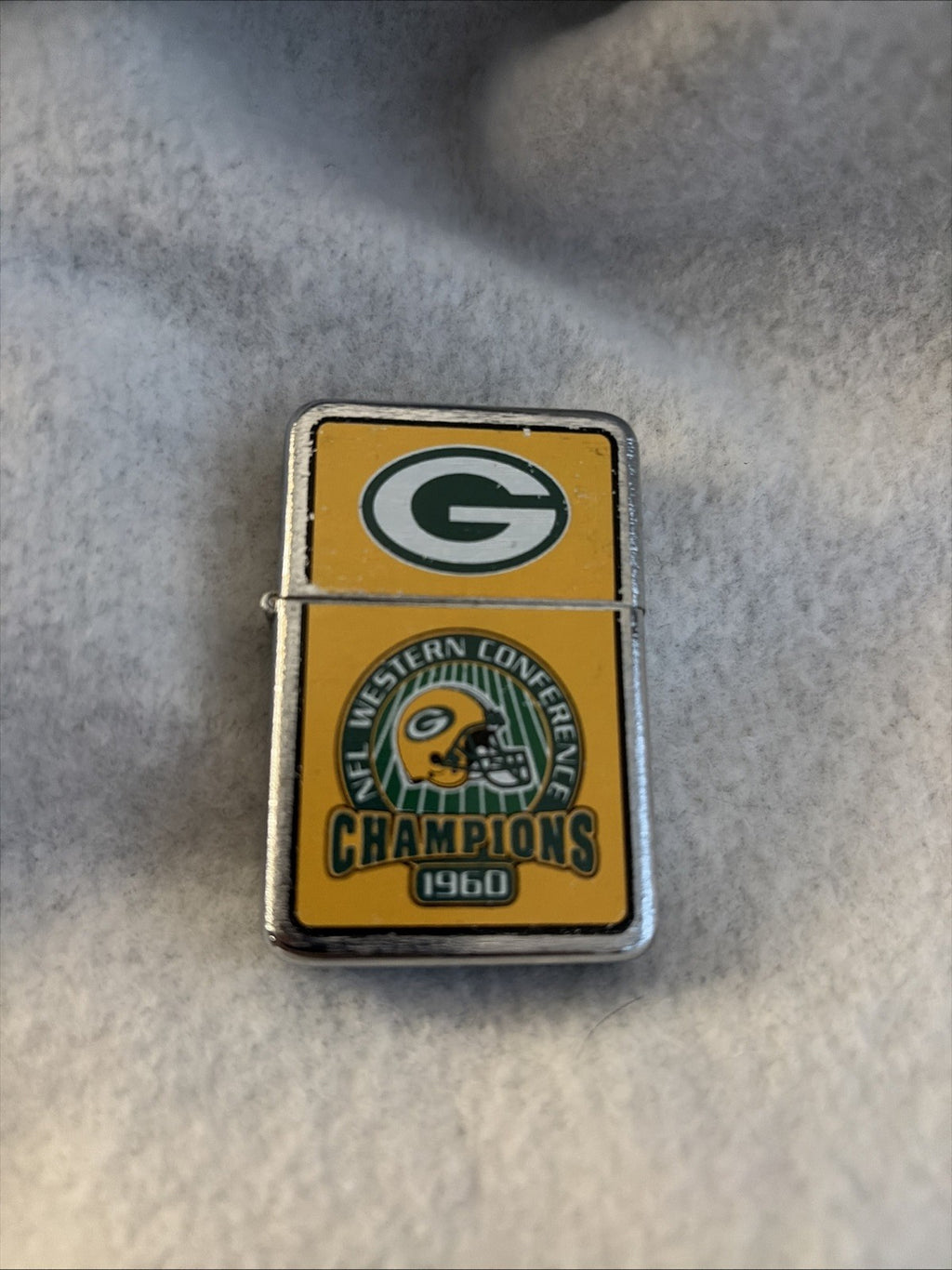Green Bay Packer Lighter 1960 Western Conference Champions