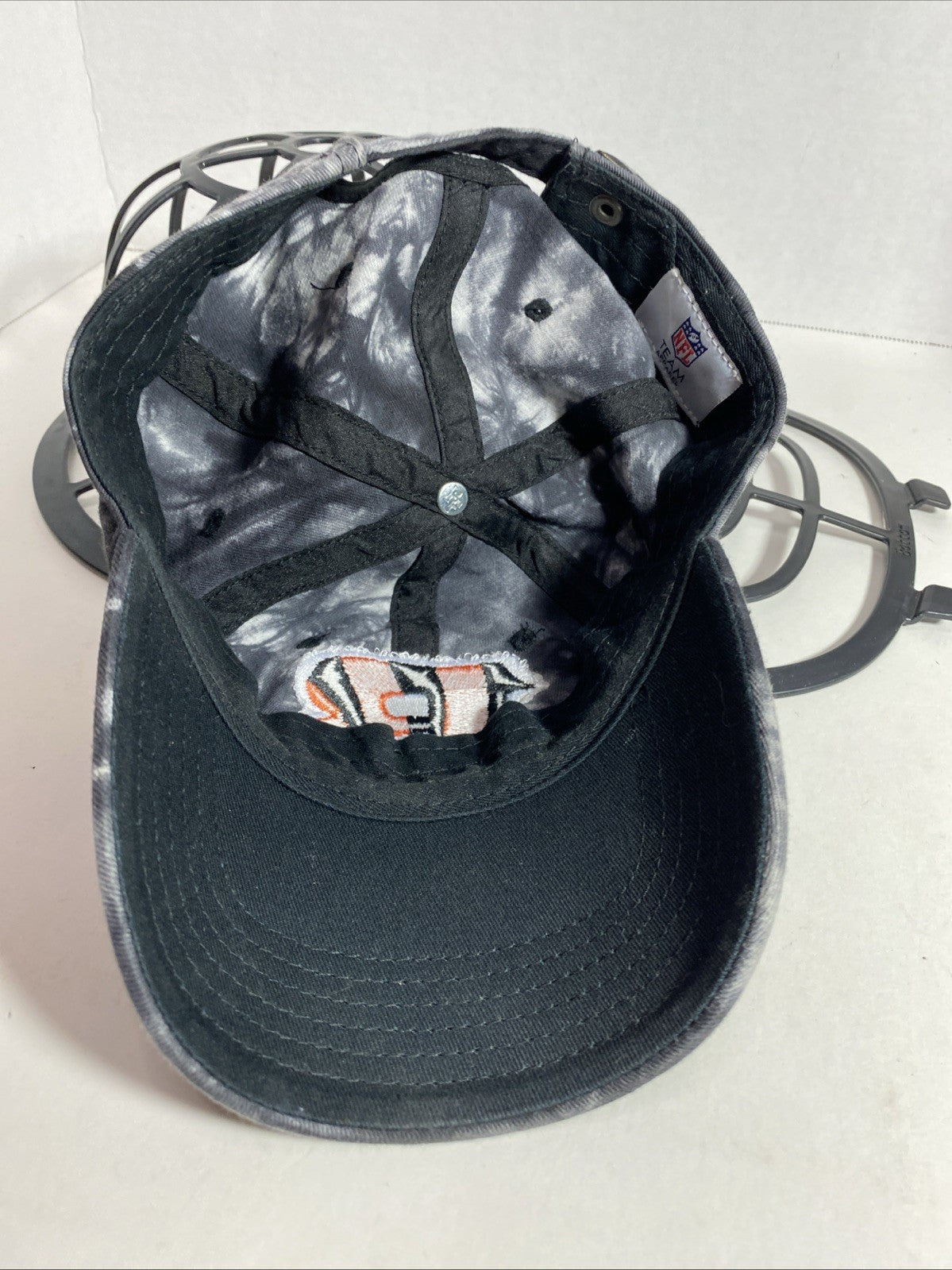 Cincinnati Bengals Hat Cap Strap Back Mens Marble ColorNFL Football Team Apparel