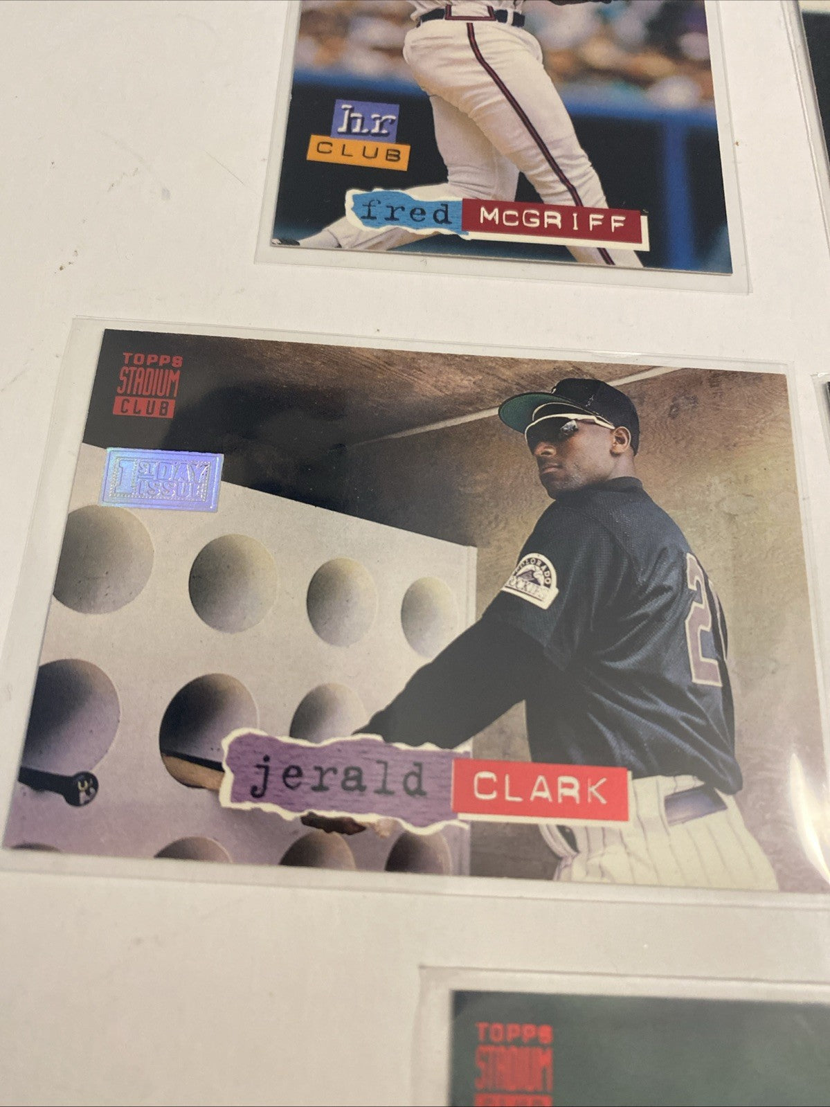 1994 Stadium Club Baseball First Day Issue -- Lot of  5 cards