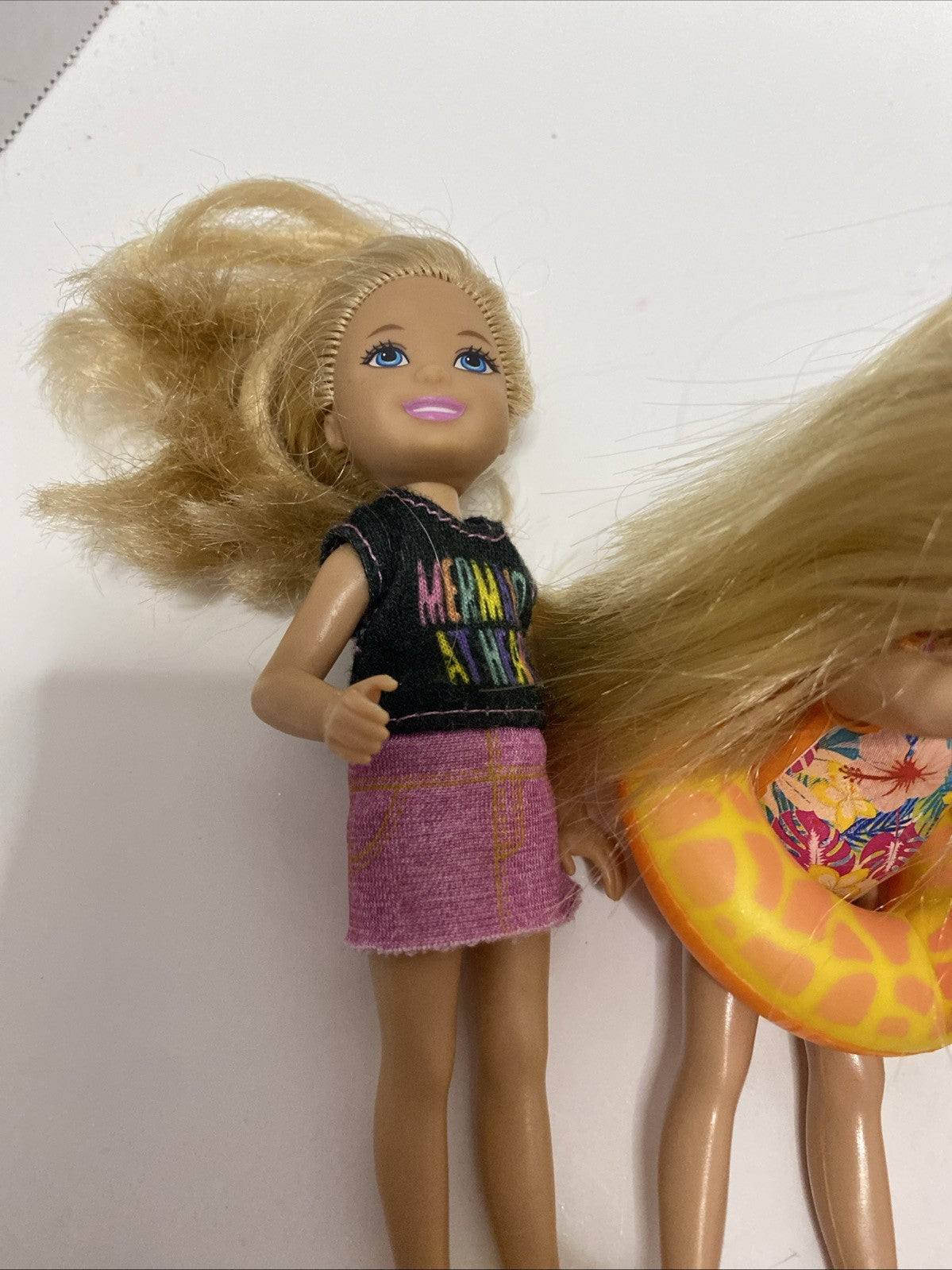 Lot of3 Dolls Chelsea & Kelly Dolls Plus Friends