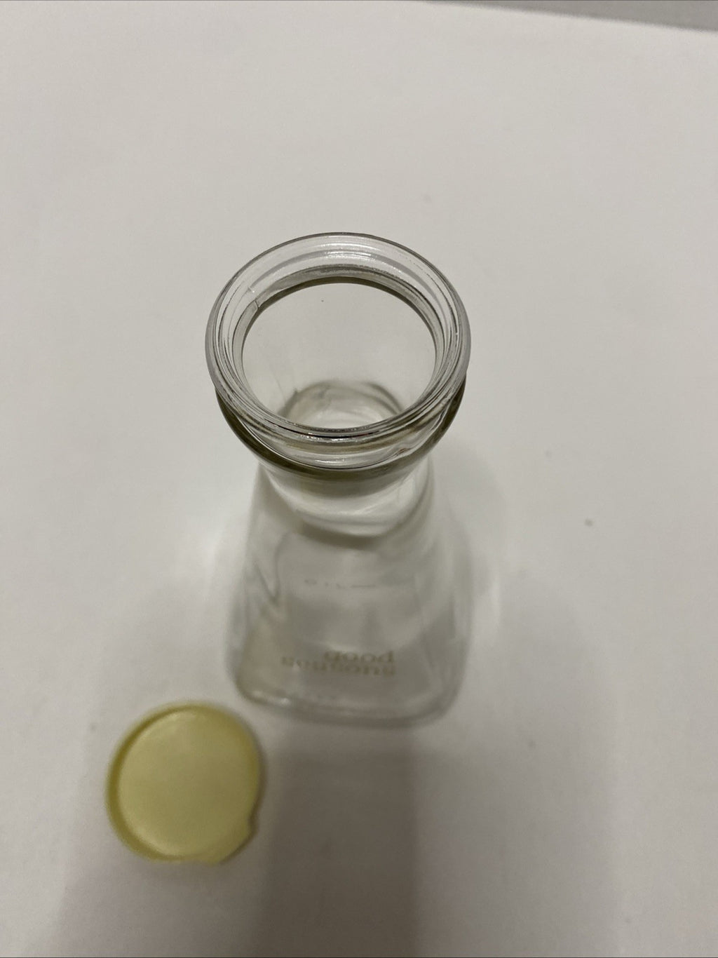 Vintage Good Seasons Glass Salad Dressing Cruet for Mix, Oil & Vinegar 6"