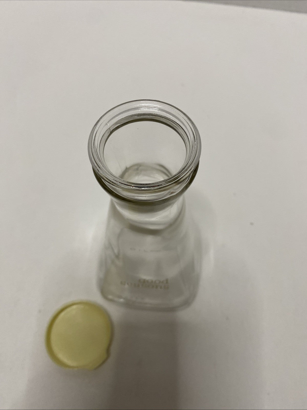 Vintage Good Seasons Glass Salad Dressing Cruet for Mix, Oil & Vinegar 6"