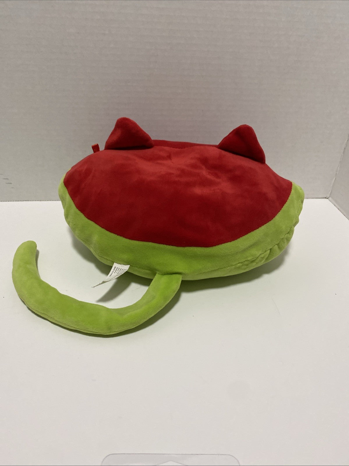 Cat Watermelon Plush Food Plushie Toy 10"