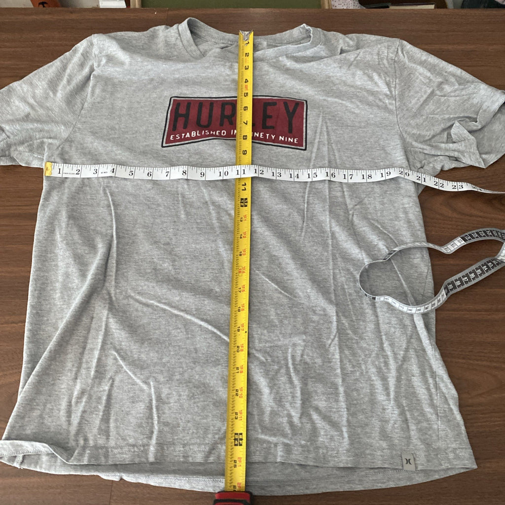 Hurley Men's Short Sleeve Classic Crew Neck Graphic T-Shirt L free shipping