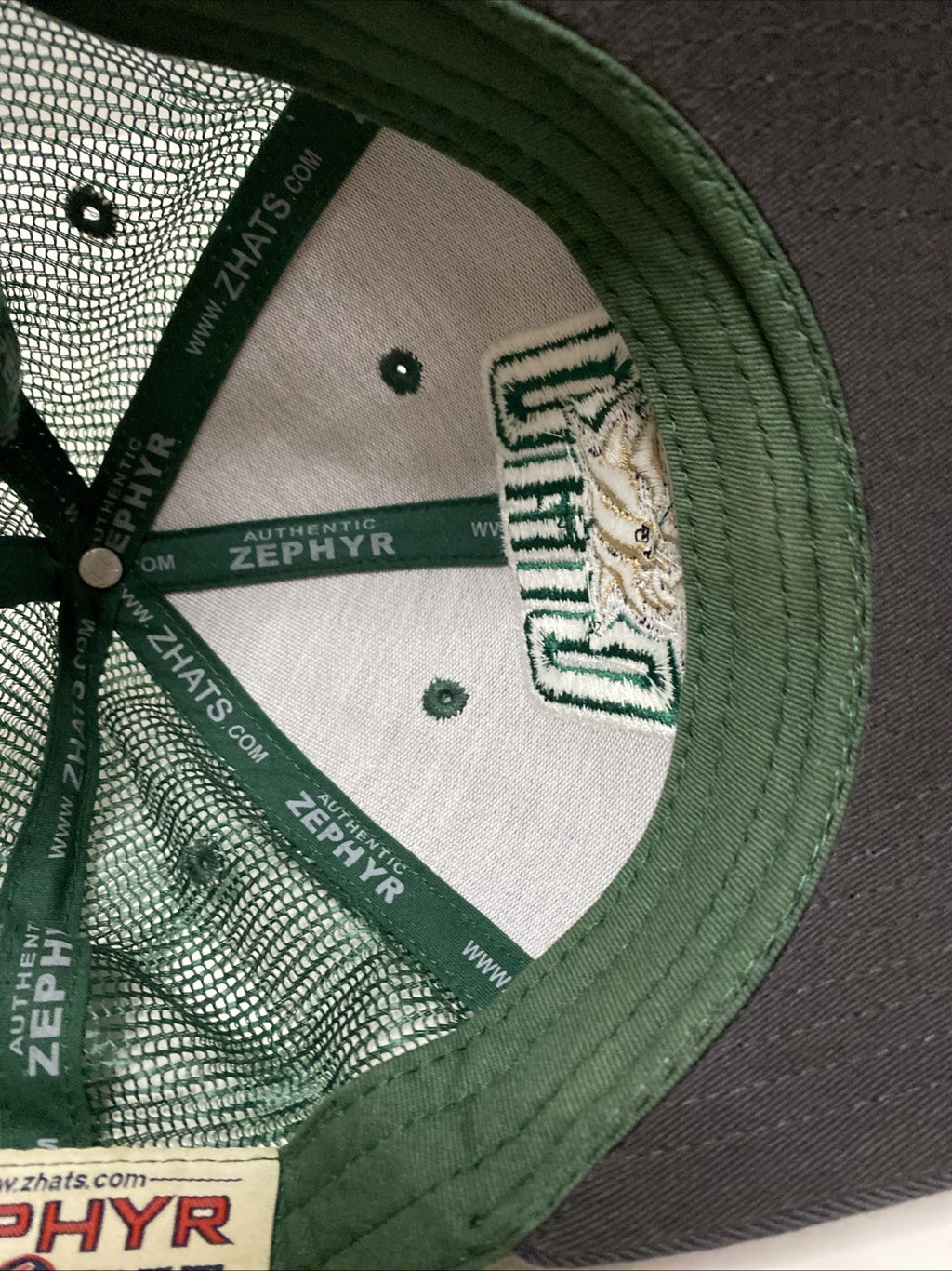 Zephyr the hat Ohio university bobcat trucker hat adjustable back