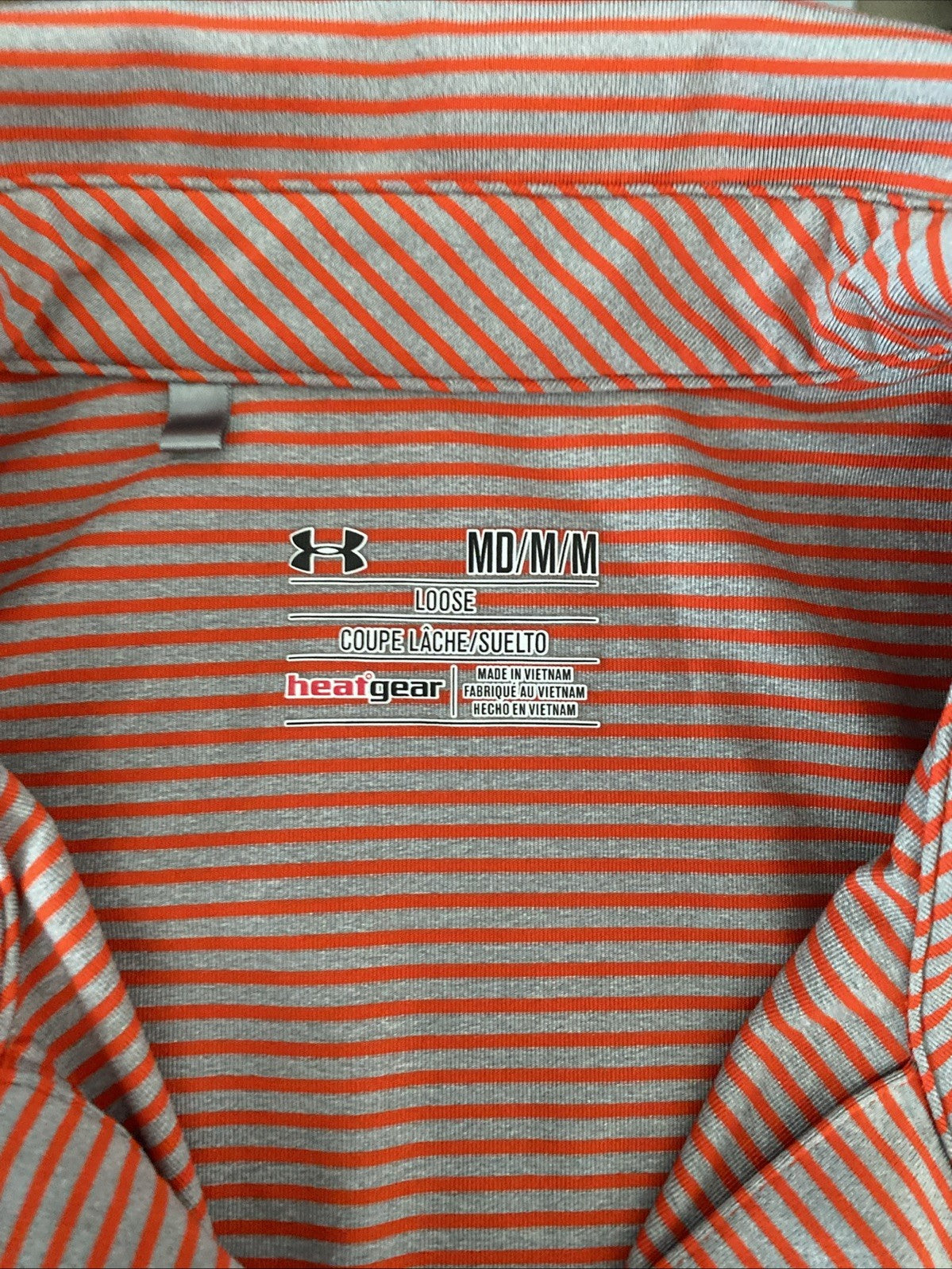 Under Armour men’s loose medium golf polo university of Findlay Oilers