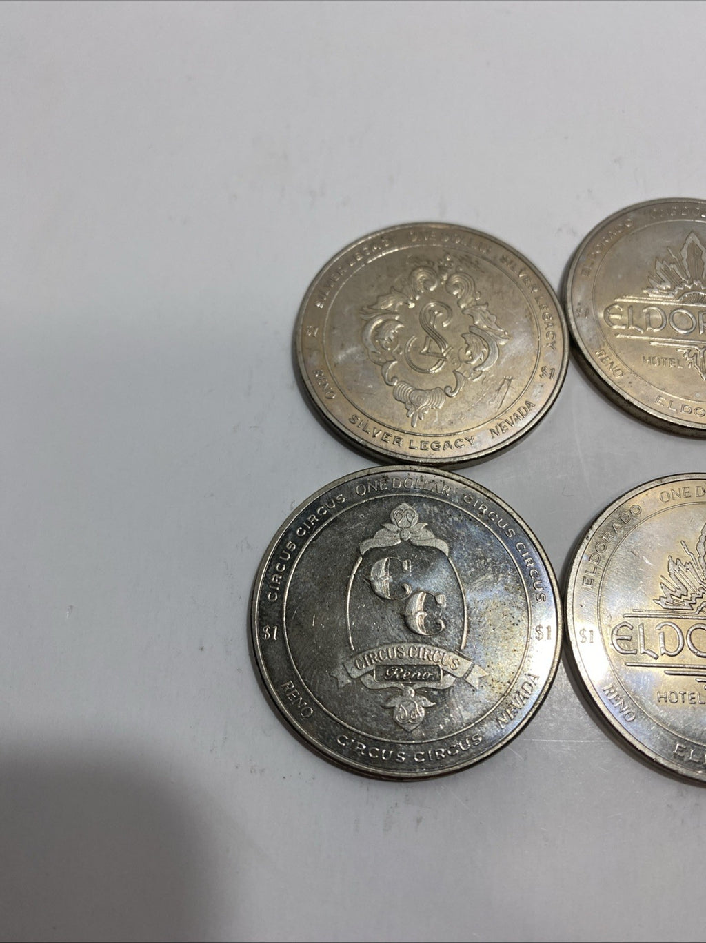 American Bowling Congress Tournament Reno, NV 6 Casino Tokens 1998 Without Box