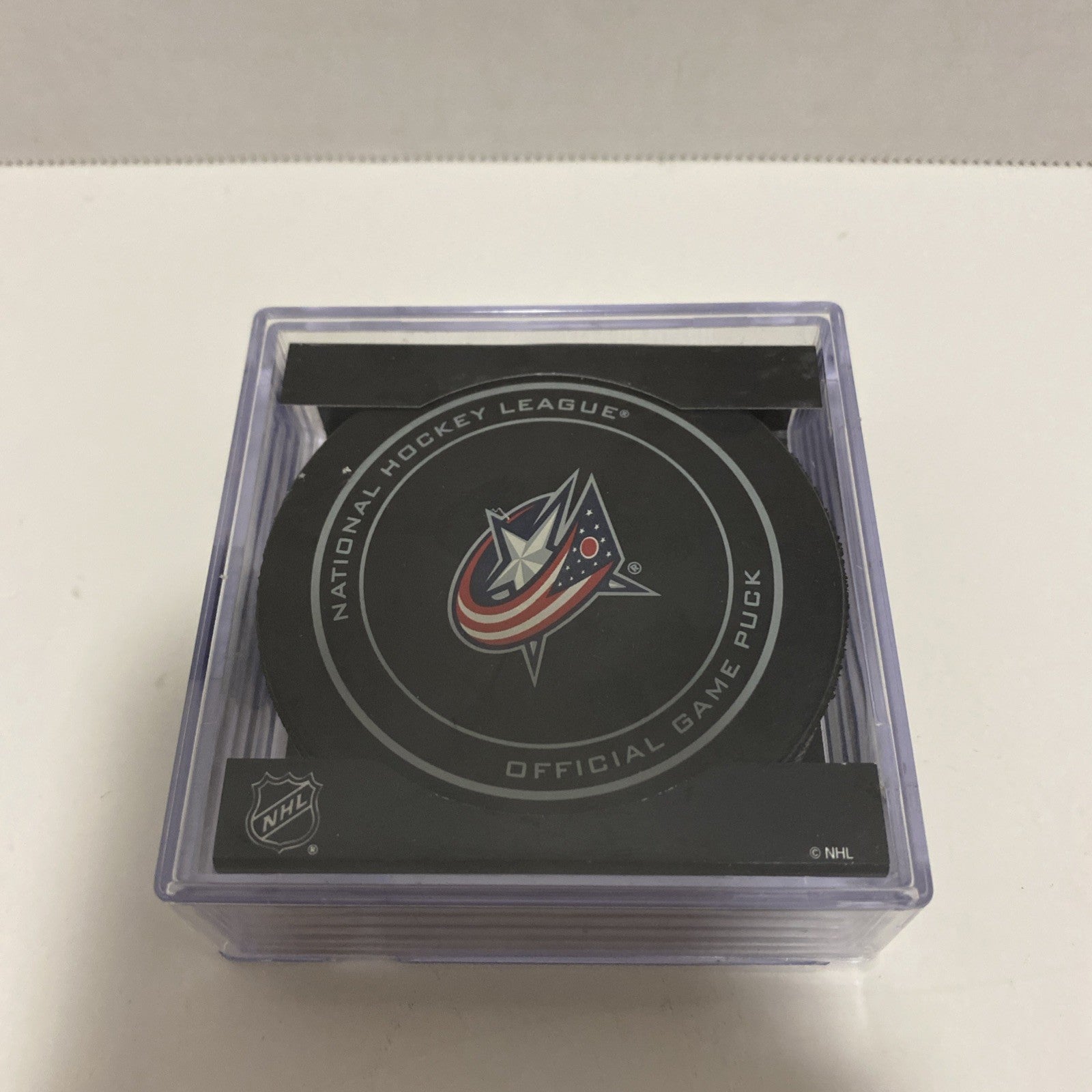 Columbus Blue Jackets Official Game Puck