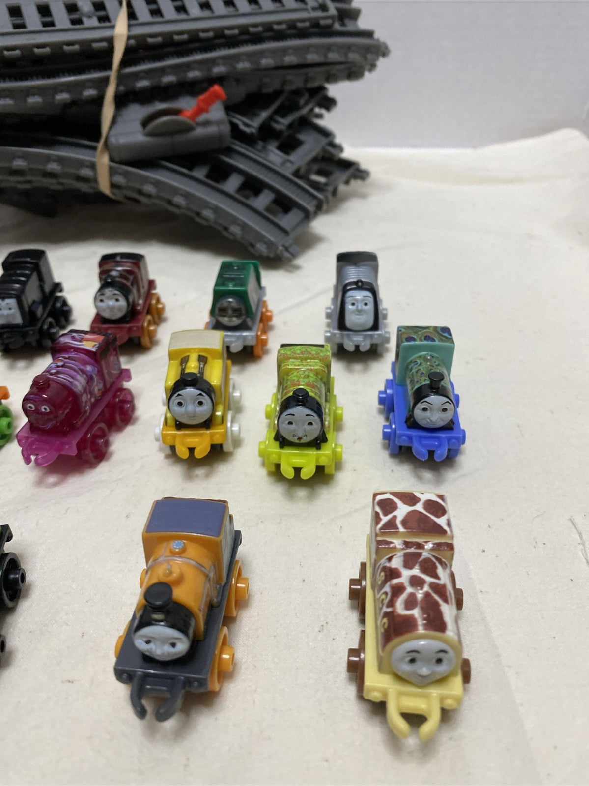 Thomas the Tank Engine Train &Friends Lot -20 pc Minis Micro Gullane 2014