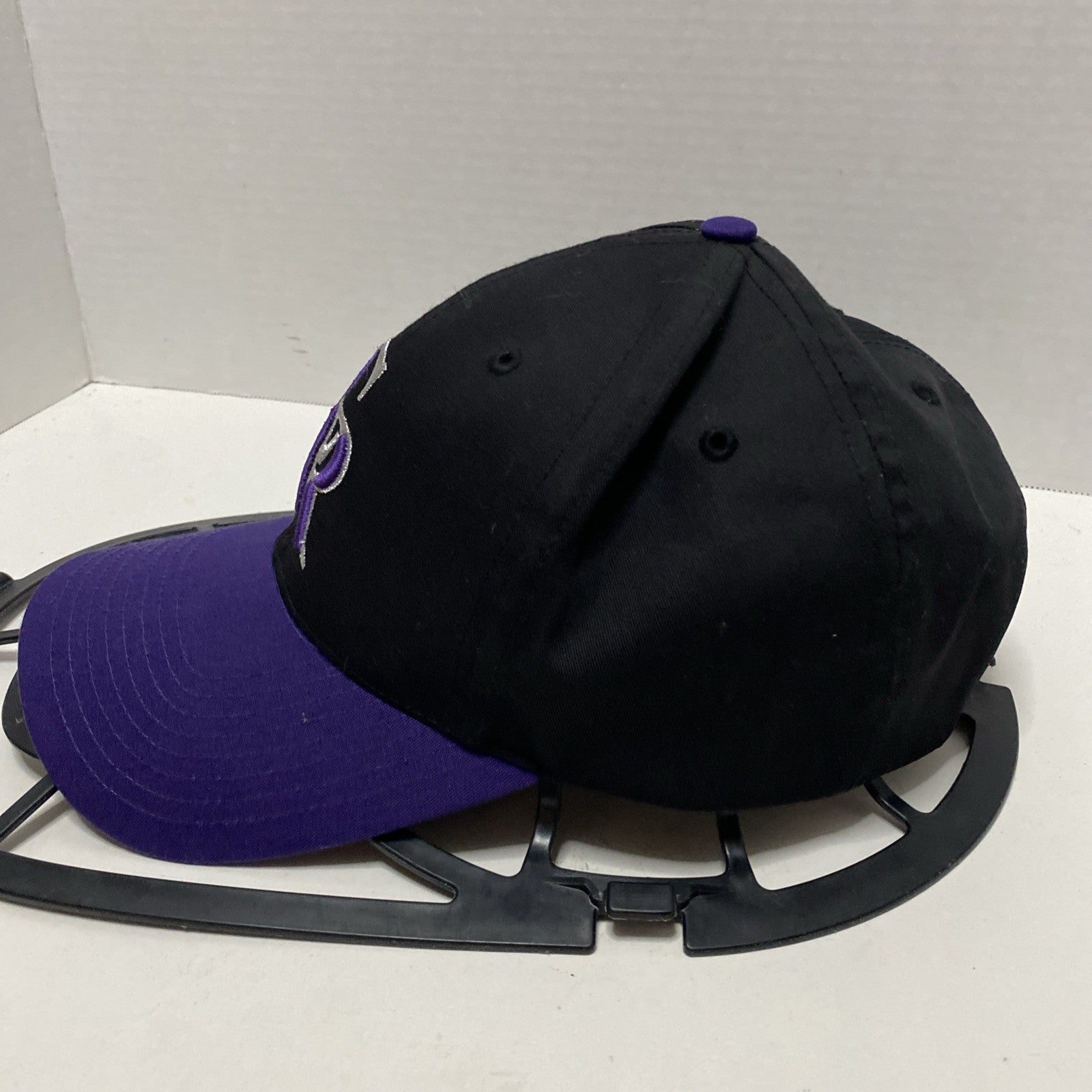 MLB Colorado Rockies Hat Purple Bill Embroidered Logo Snapback 60/40 Cap OSFA