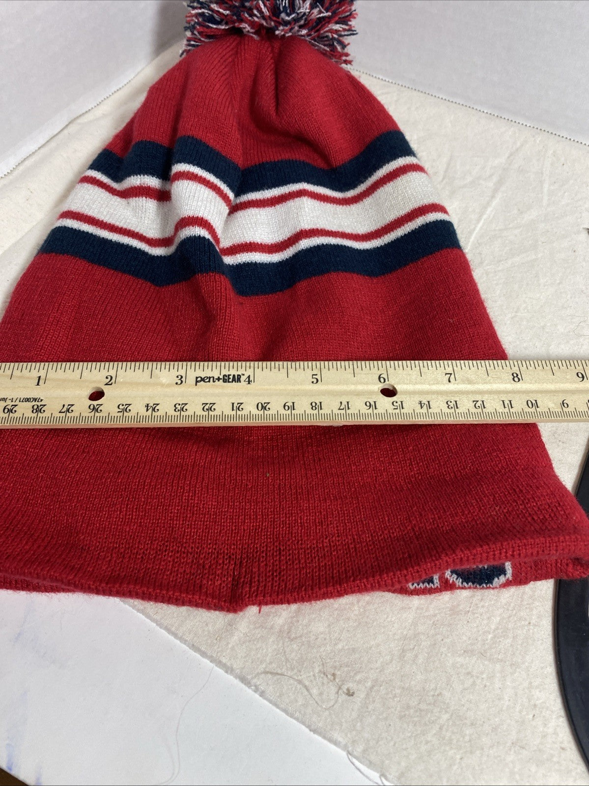 Cleveland Beanie With Pom Pom Adult