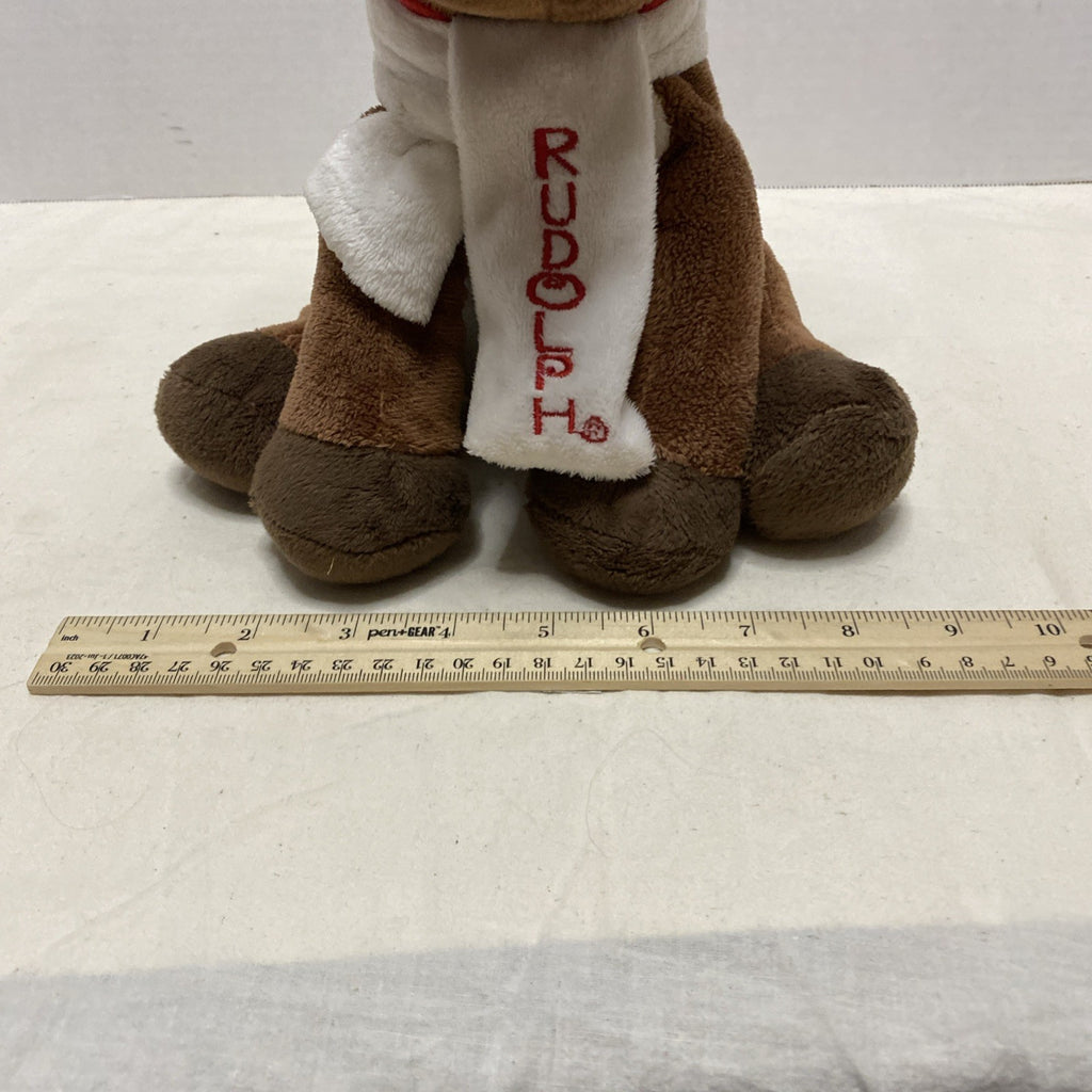 Rudolph The Red Nosed Reindeer Musical With Light Show Spinning Nose ( Works!!)