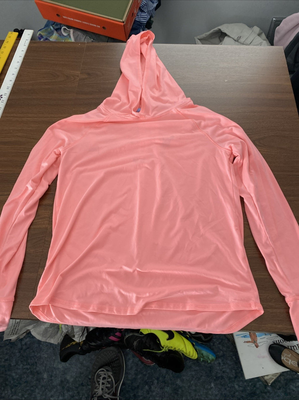 Tek gear girls extra-large 14/16 pull over pink