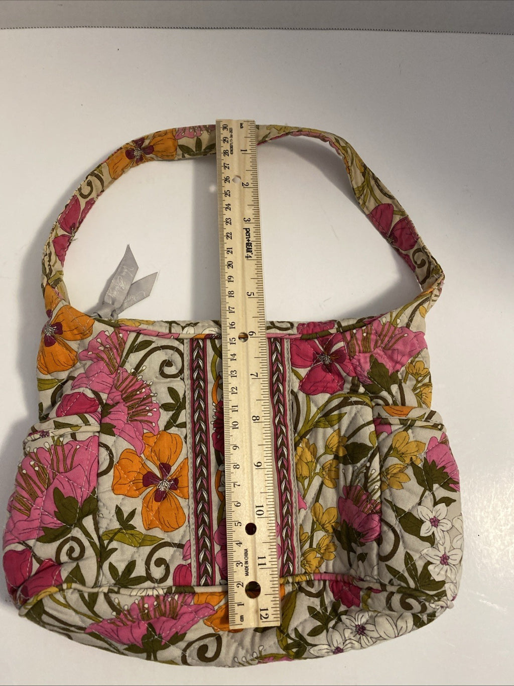 Vera Bradley Purse Pinks Orange Floral