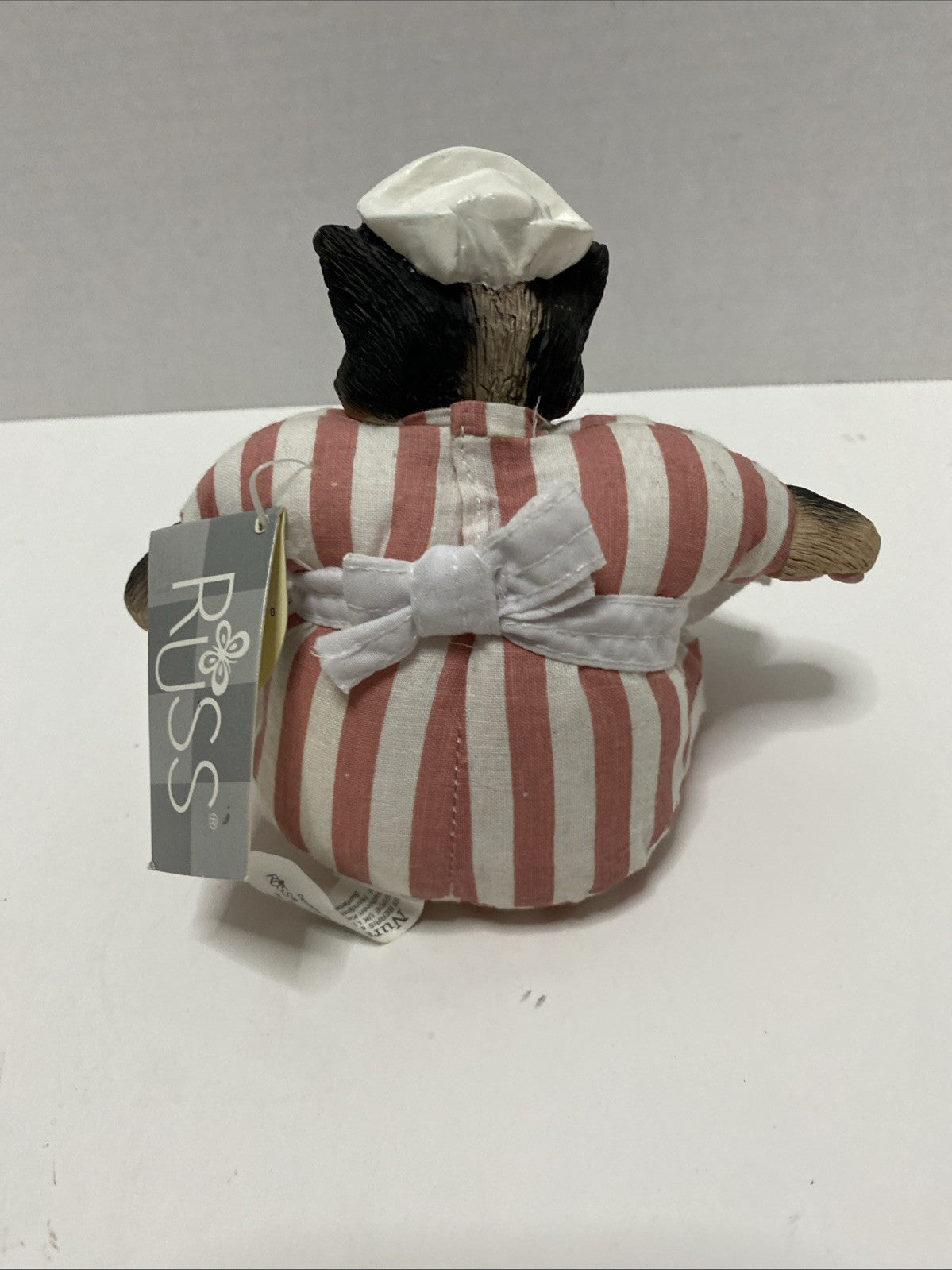 Vintage Russ Berries Nurse T.L.C Plush Beanbag Shelf Sitter Cat Nurse Medical