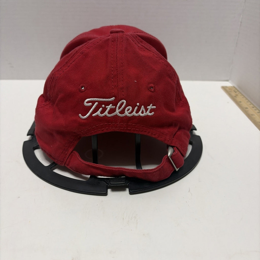 Titleist New Era MLB Cincinnati Reds Logo Golf Hat Cap Strapback NO BALL MARKER