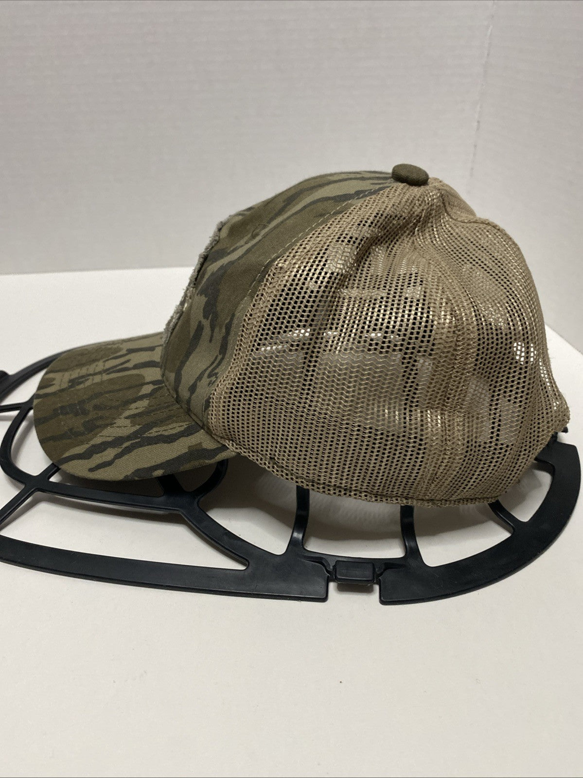 Ducks Unlimited Mesh SnapBack Trucker Cap Hat Olive Green Camouflage Adjustable