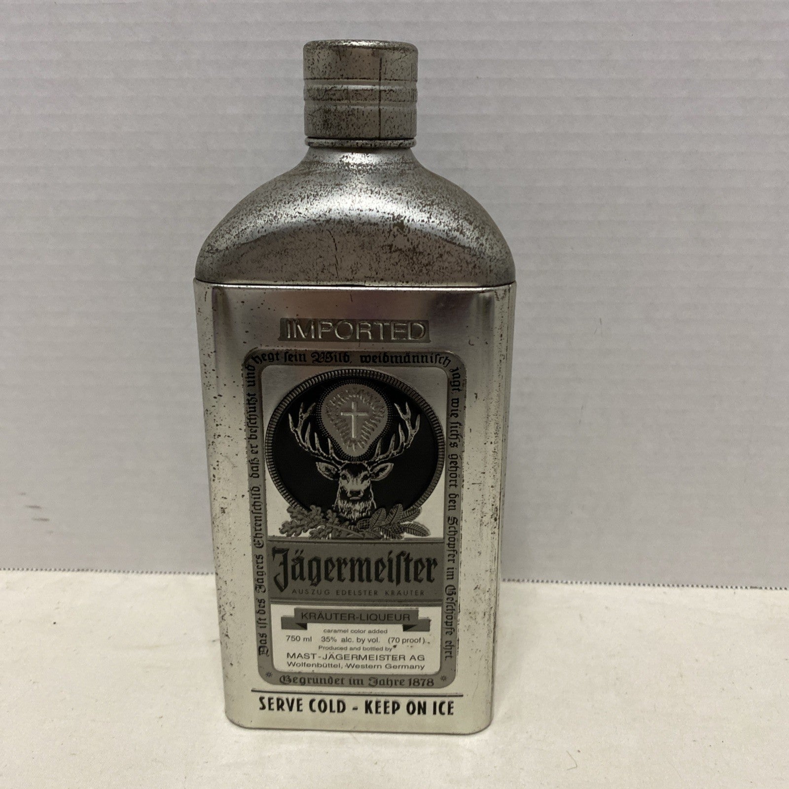 Jagermeister Metal 750ml Bottle Holder