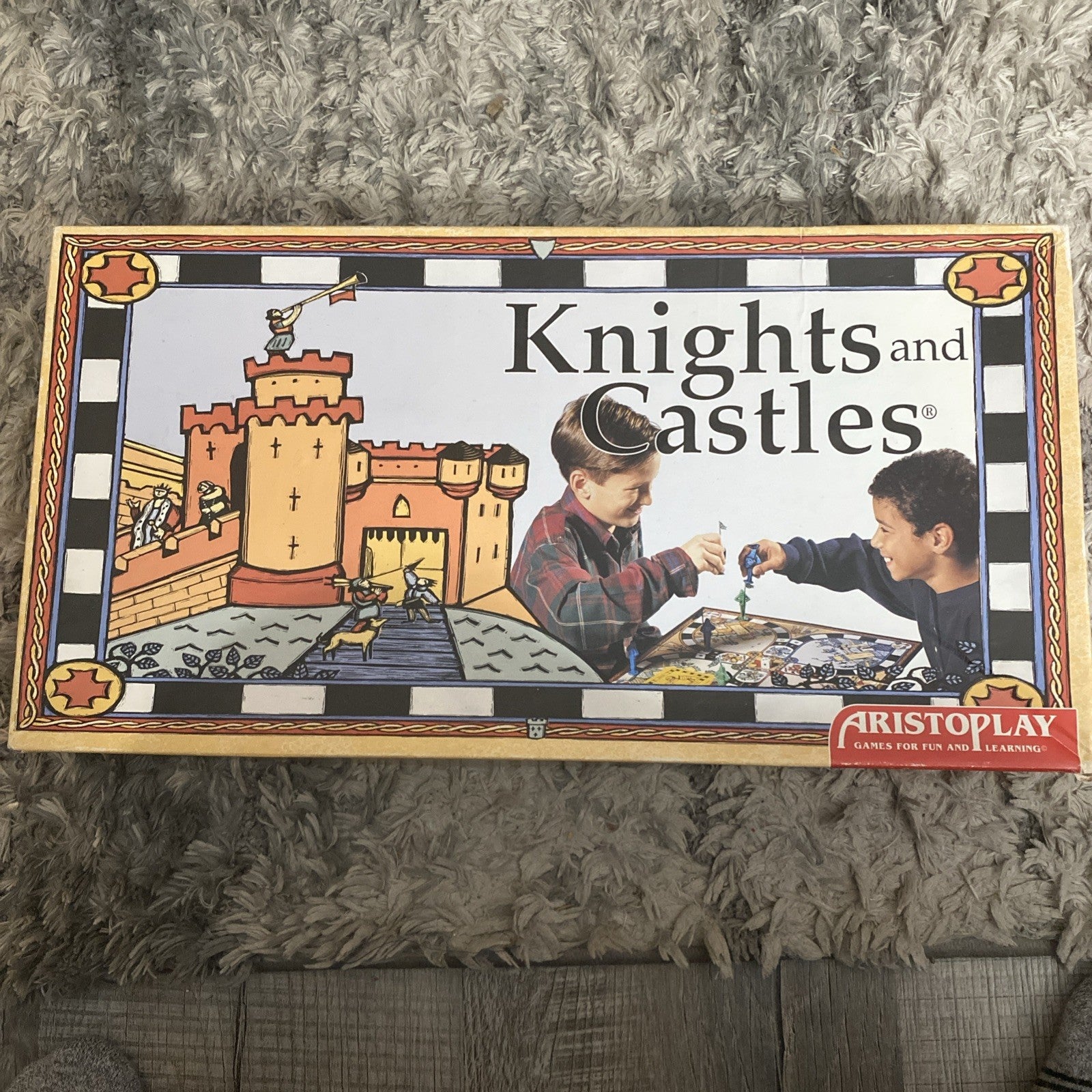 Knights and Castles Adventure Chivalry Game by Aristoplay - Used - Complete