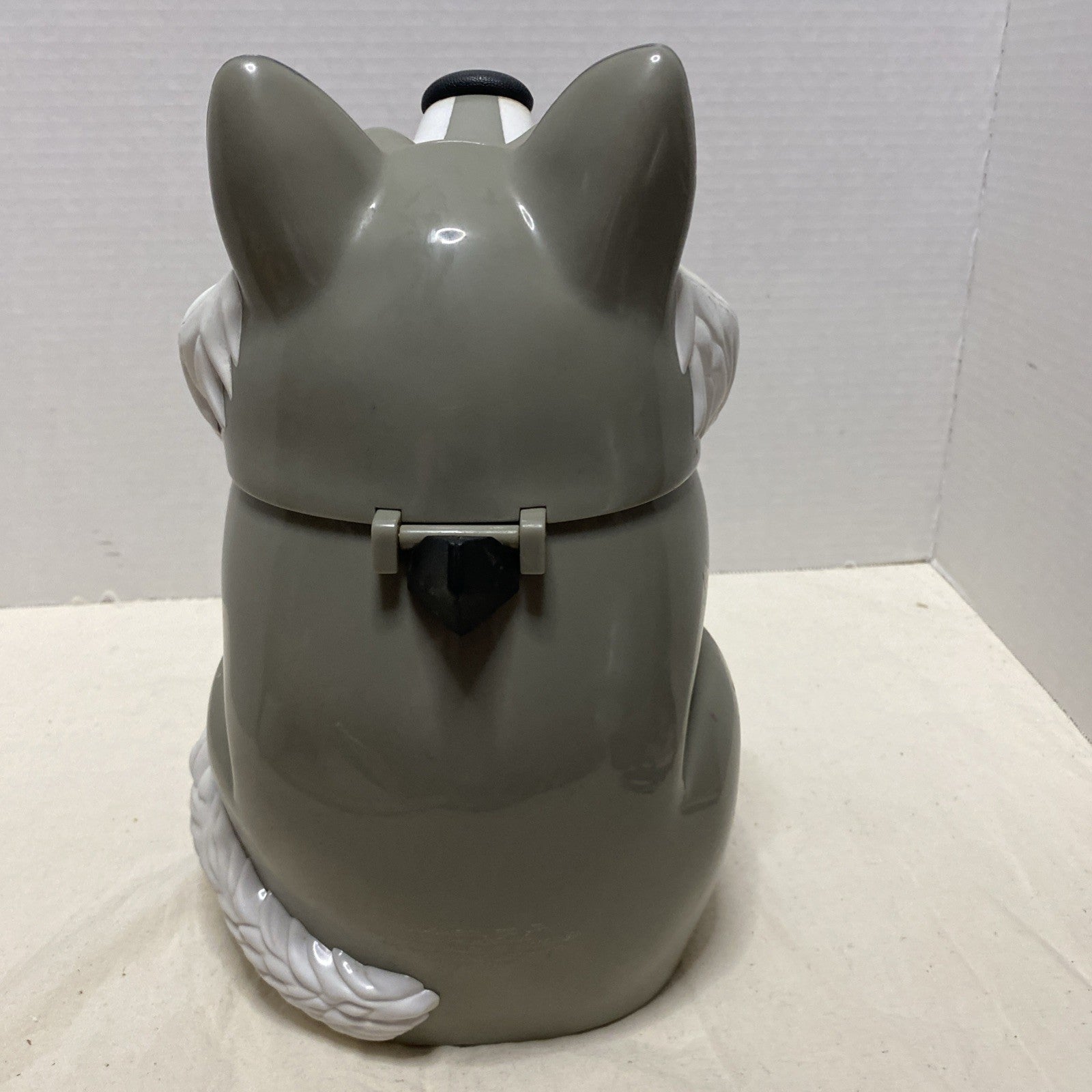 Vintage Fun Wolf Cookie Jar Howling Sound Affect 1998 Tested And Working
