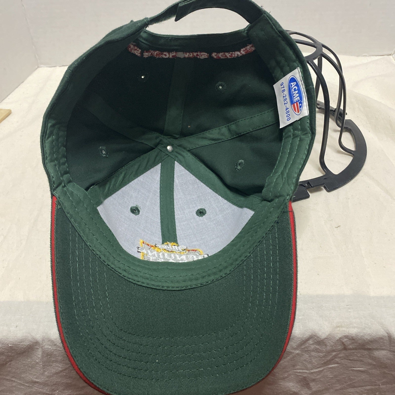 Miller Genuine Draft "Mas Sabor" Spanish Adjustable Strapback Hat Cap Green 