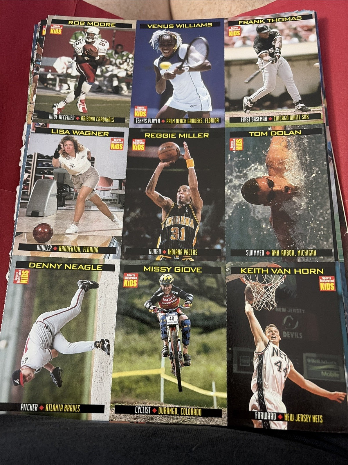 1998 Sports Illustrated for Kids Magazine Venus Williams Uncut Rookie